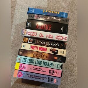 Vintage VHS Movie Collection
10 piece